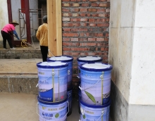 友情漆助力新農村建設，打造美麗新家園。